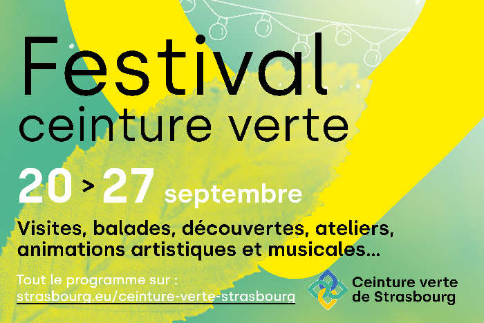 festival ceinture verte à Strasbourg septembre 2024