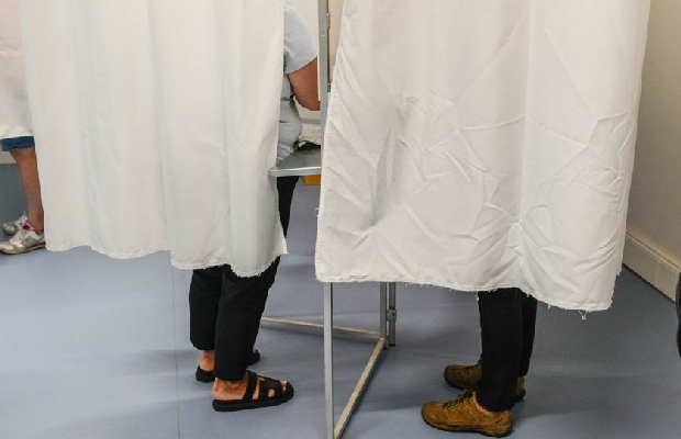 isoloir de bureau de vote