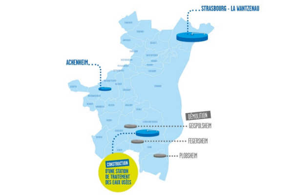 nouveau système d’assainissement au sud de l’Eurométropole de Strasbourg